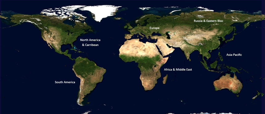 Find a Background Screening Company: INTERNATIONAL MAP