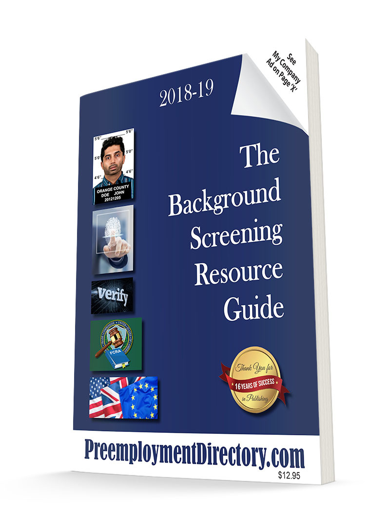 The Annual Background Screening Resource Guide