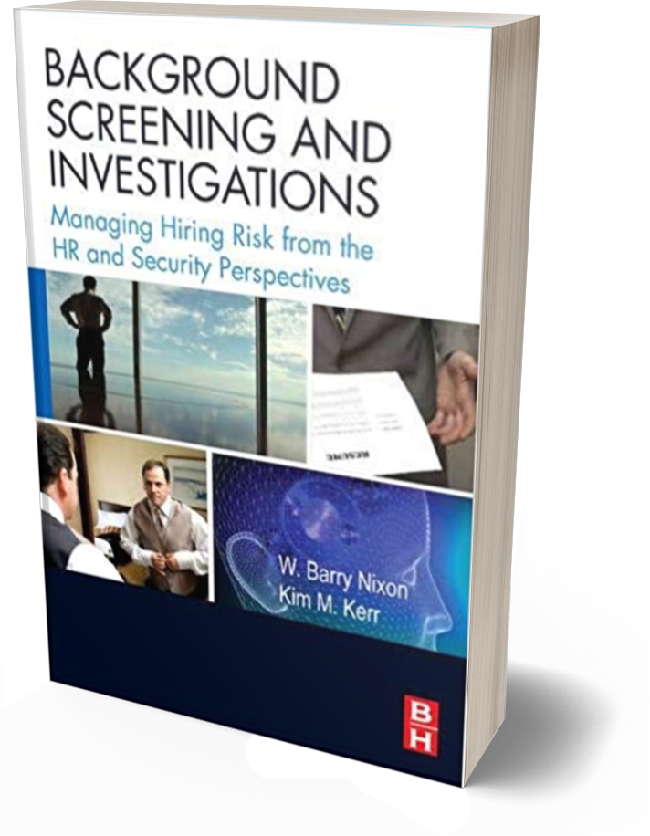 background screening and investigations bookcover