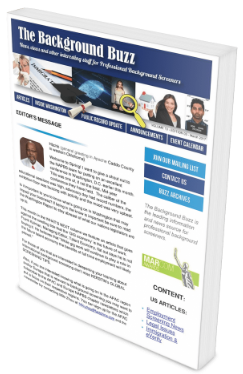 The Background Buzz newsletter cover